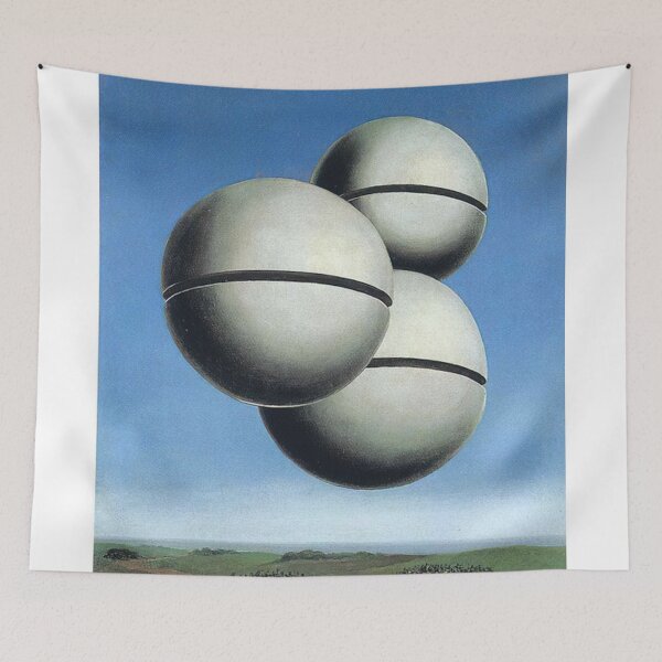 Item preview, rené magritte Merging Lightness and Symbolism art and gift for sales designed and sold by EditorArt.