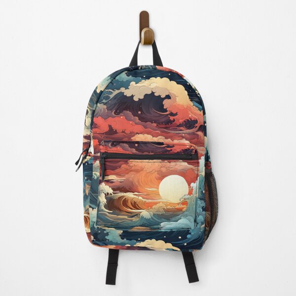 Item preview, Stormy sea at sunset designed and sold by enipra.