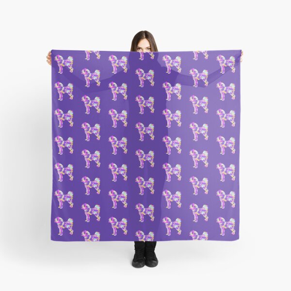 Item preview, Cavapoo Dog Silhouette Purple Pink Yellow Blue Design designed and sold by AMSonArt.