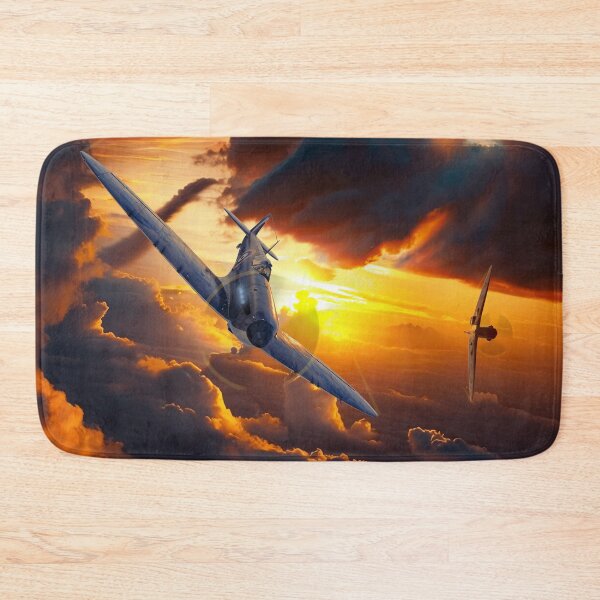 Item preview, Spitfire Aircraft in the Sunset Aircraft art designed and sold by CoolCarVideos.