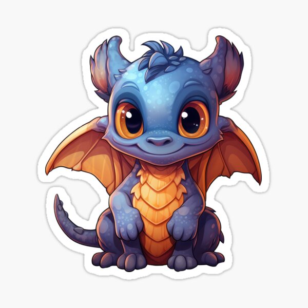 Artikel-Vorschau von Süßer Drache, designt und verkauft von art-shop-by-Kat.