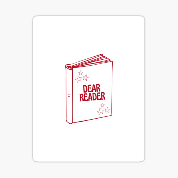 Item preview, Dear reader designed and sold by cherrylanes.