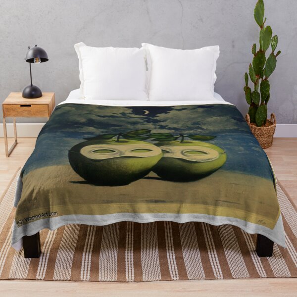 Item preview, rené magritte Merging Lightness and Symbolism art and gift for sales designed and sold by EditorArt.