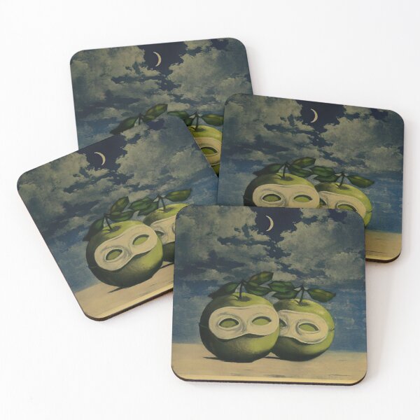 Item preview, rené magritte Merging Lightness and Symbolism art and gift for sales designed and sold by EditorArt.
