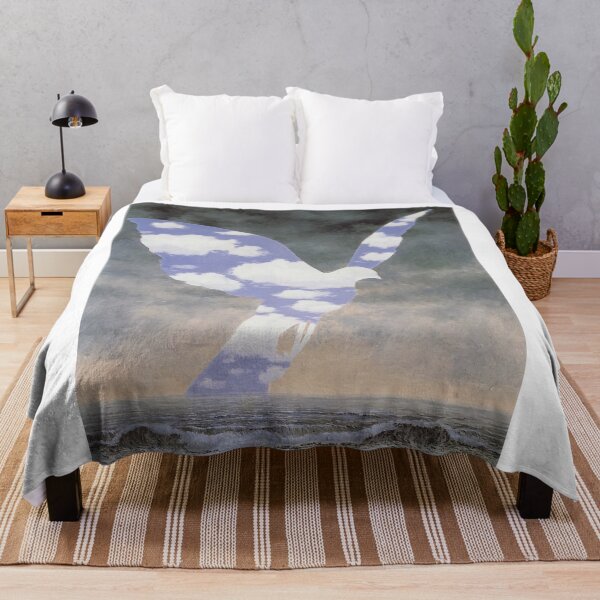 Item preview, rené magritte Merging Lightness and Symbolism art and gift for sales designed and sold by EditorArt.