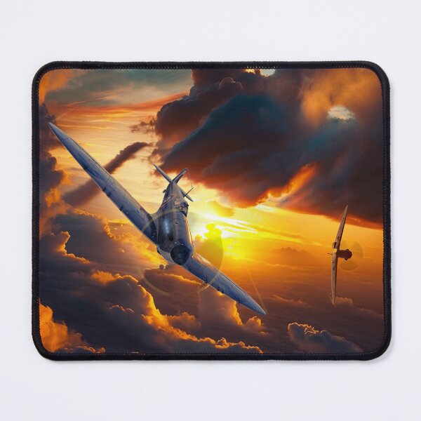 Item preview, Spitfire Aircraft in the Sunset Aircraft art designed and sold by CoolCarVideos.