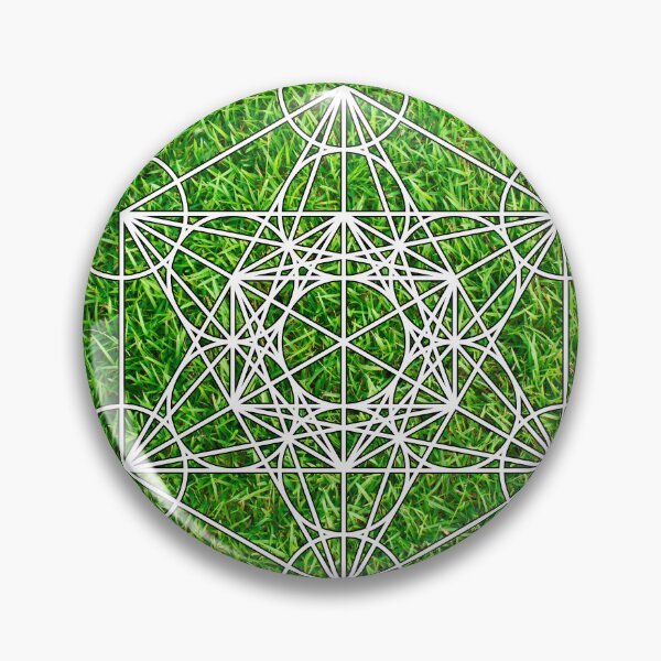 Item preview, Metatron's Cube Grass designed and sold by christineiris.