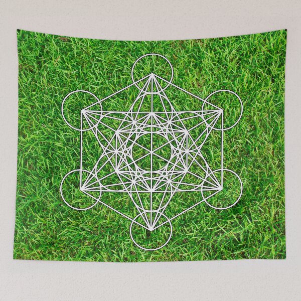 Item preview, Metatron's Cube Grass designed and sold by christineiris.