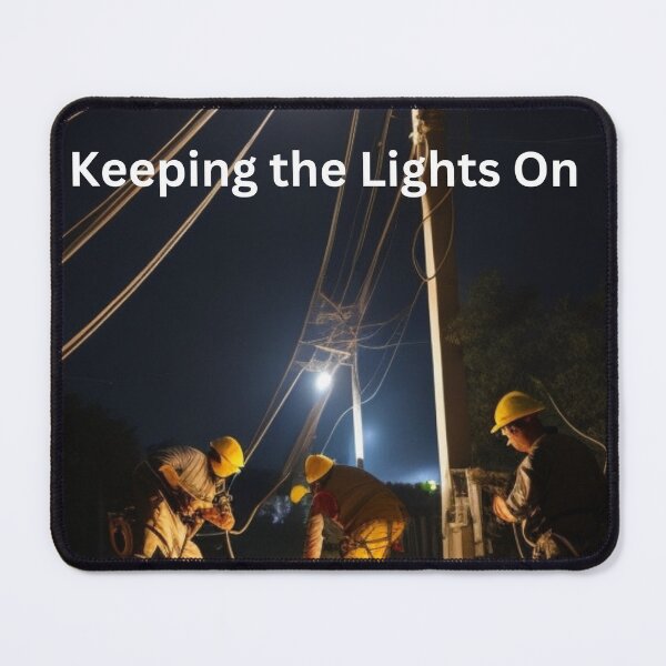 Item preview, Keeping the Lights On designed and sold by artwealllove.