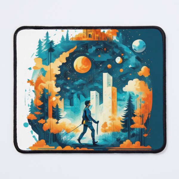 Item preview, A superhero around him is a city of drawing designed and sold by HAMDY-art.