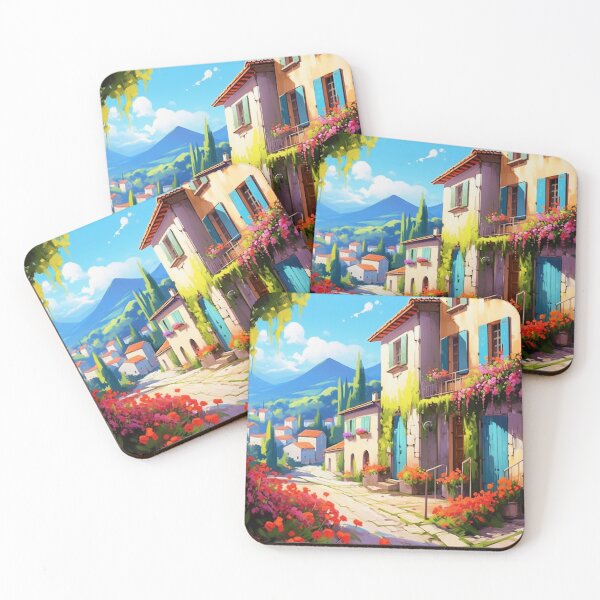 Item preview, A village in Tuscany  designed and sold by RedCosmos-.