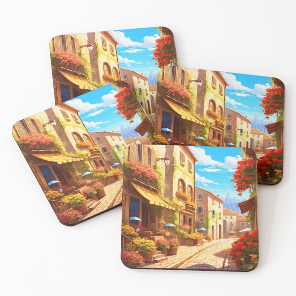 Item preview, A village in Florence  designed and sold by RedCosmos-.