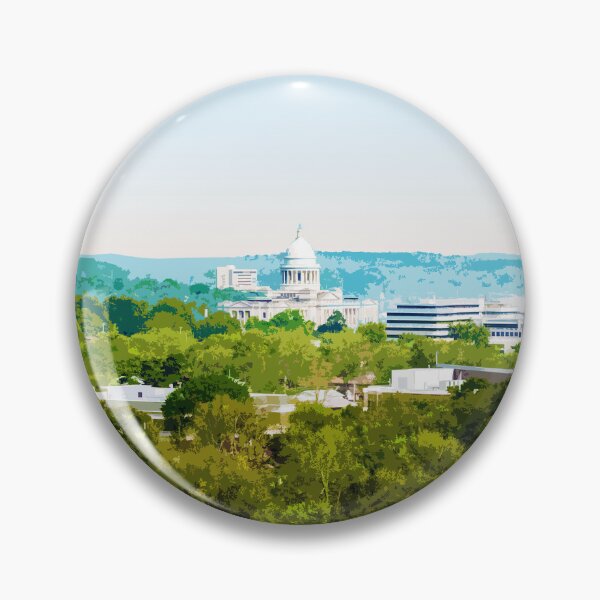 Artikelvorschau, Little Rock, Arkansas, USA, Druck entworfen und verkauft von summattodraw.