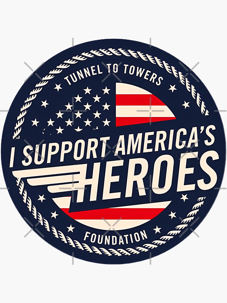 "Tunnel To Towers Vintage Tunnel 2 Towers" Sticker for Sale by