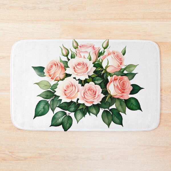 Item preview, Watercolor painting of roses designed and sold by Harmonysens.