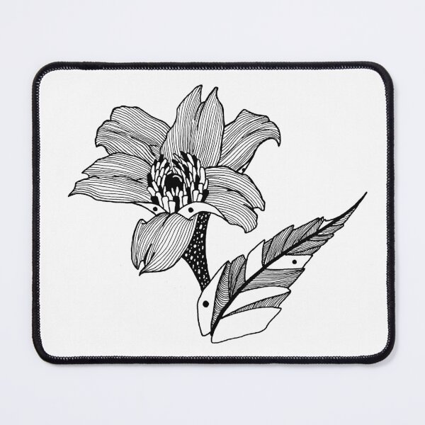 Item preview, Black flower designed and sold by Harinedzumi.