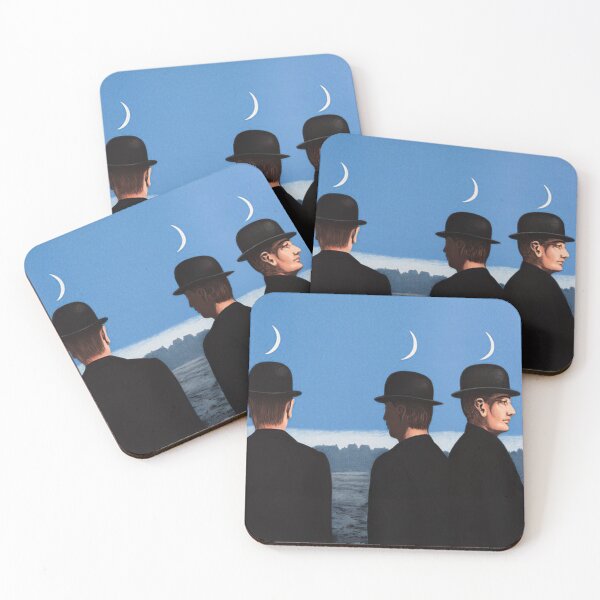 Item preview, rené magritte Merging Lightness and Symbolism art and gift for sales designed and sold by EditorArt.