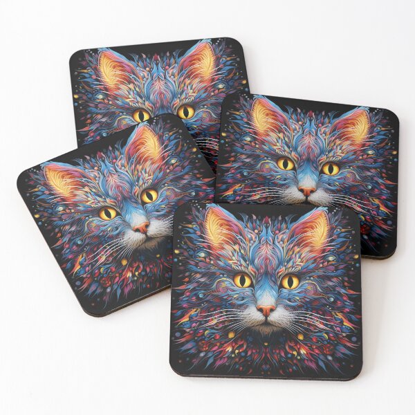 Item preview, Dotted Cat Art designed and sold by Hochiedesign.