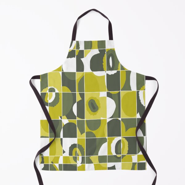 Item preview, Iconic Retro Scandinavian Flowers in Gradient Green designed and sold by Deutschic.