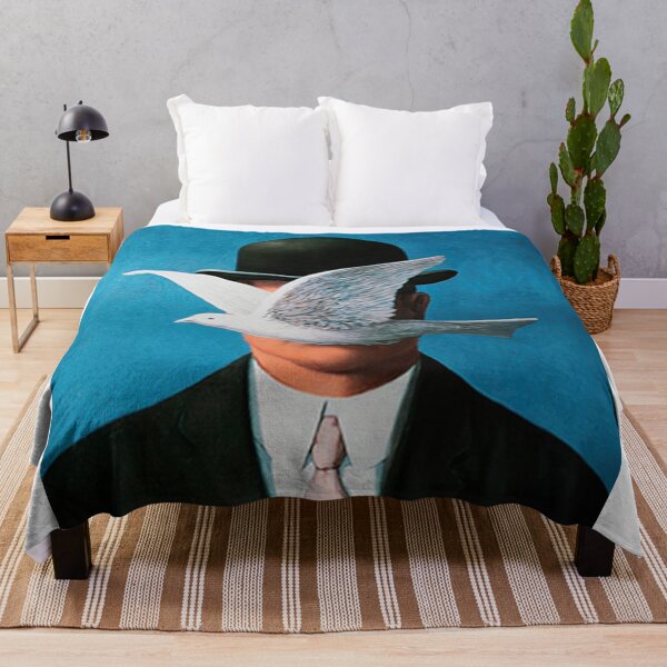 Item preview, rené magritte Merging Lightness and Symbolism art and gift for sales designed and sold by EditorArt.