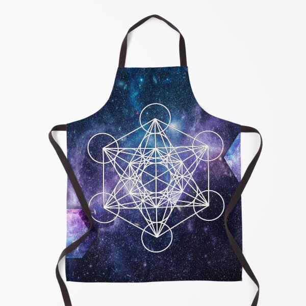 Item preview, Metatron's Cube Galaxy with purple Hexagons designed and sold by christineiris.