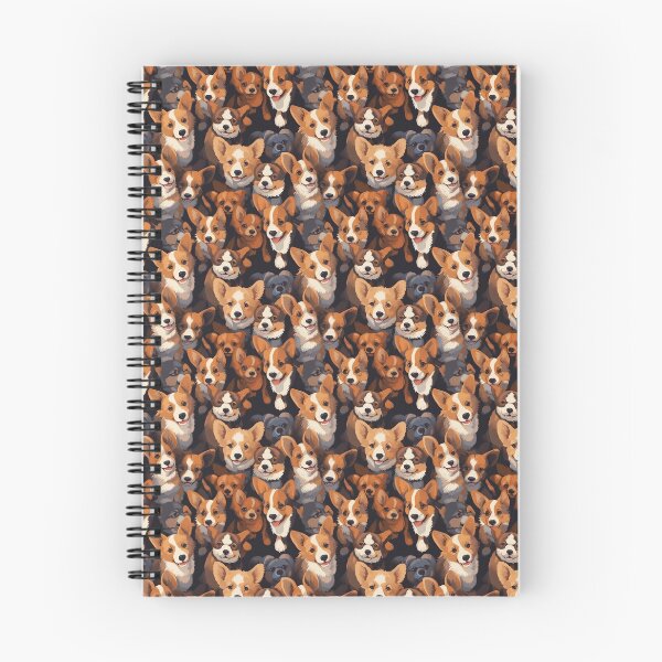 Item preview, Flock of corgis in pastel designed and sold by titur.