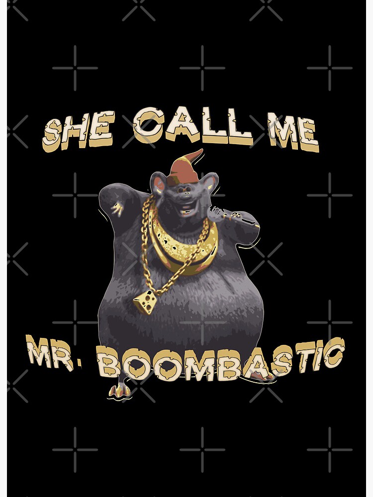 Lámina rígida for Sale con la obra «Biggie Cheese - Ella me llama Sr.  Boombastic» de Dopyrrrr