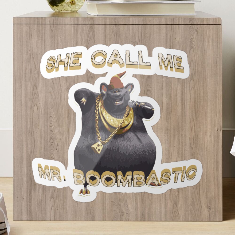 Biggie Cheese - She Call Me Mr Boombastic | Art Board Print