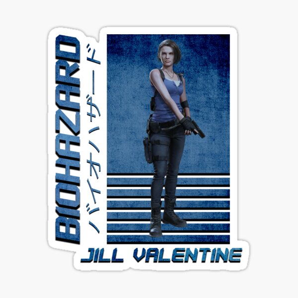 Artikel-Vorschau von Retro Jill Valentine - Blau, designt und verkauft von Cvera7.