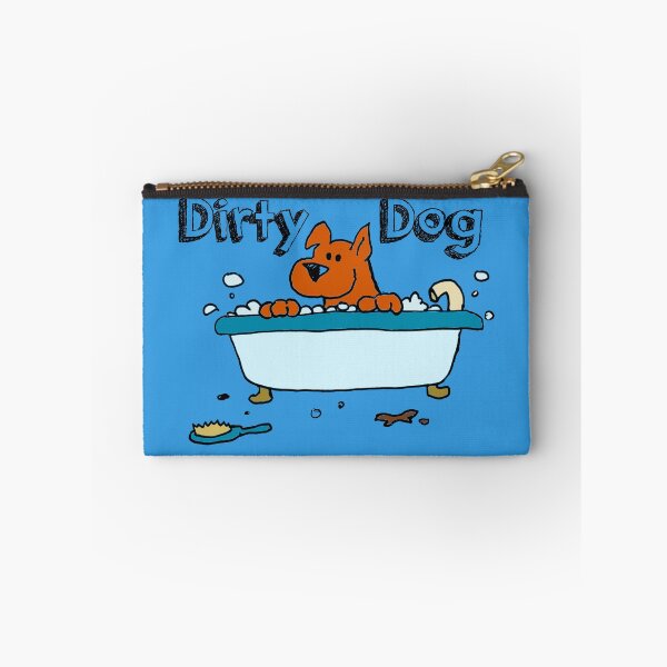 Item preview, Dirty Dog Bubble Bath Staffy Cartoon designed and sold by MoPaws.