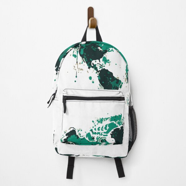 Item preview, World map in arty creative style designed and sold by janedewaard.