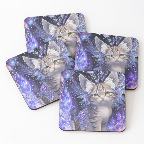 Item preview, Fractal flowers Cat designed and sold by Av-Artful.