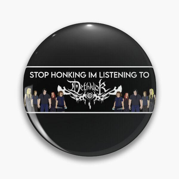 Item preview, dethklok bumper sticker designed and sold by Httpchemicals.