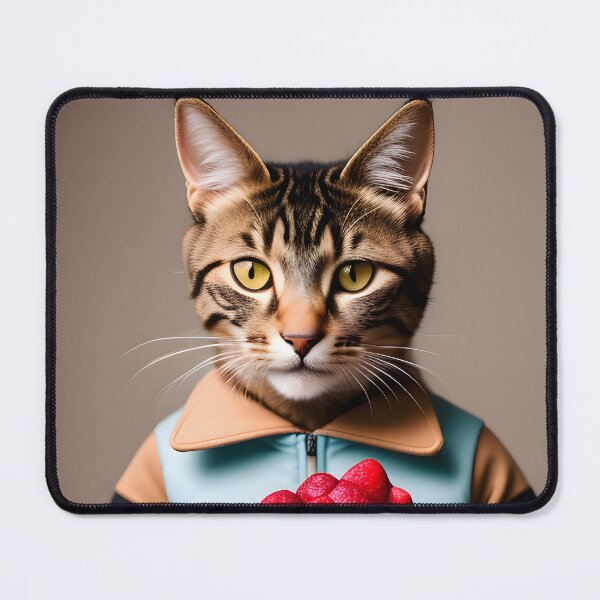 Item preview, Humanoid Cat - Modern Digital Art designed and sold by Ai-michiart.