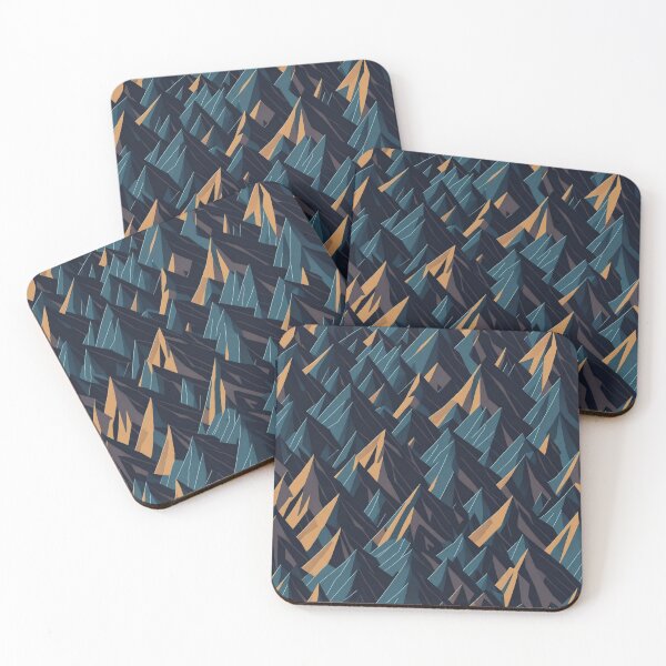 Item preview, Mountain abstract  geometric seamless pattern designed and sold by JuliaRight.