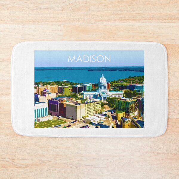 Item preview, Madison, Wisconsin, USA, Print designed and sold by summattodraw.