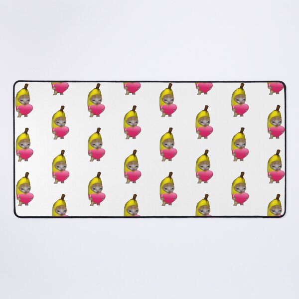 Item preview, crying banana cat with heart designed and sold by AlinaGil.