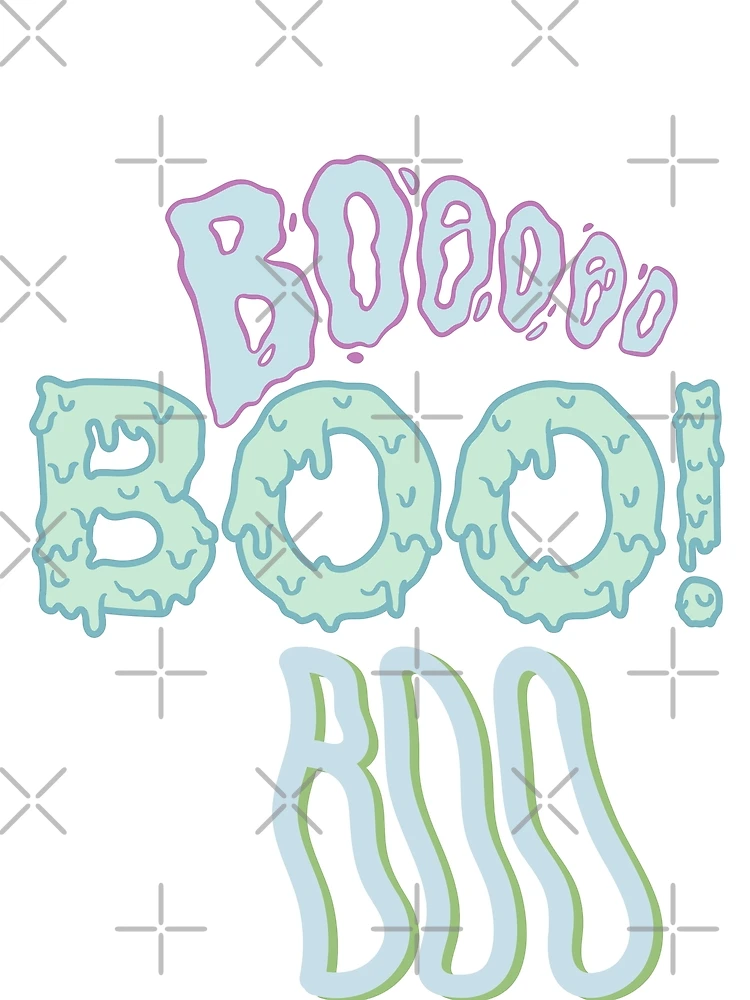 Thumbnail 4 of 4, Graphic T-Shirt, Boo! Boo! Boo! designed and sold by ReeReeDesigns.