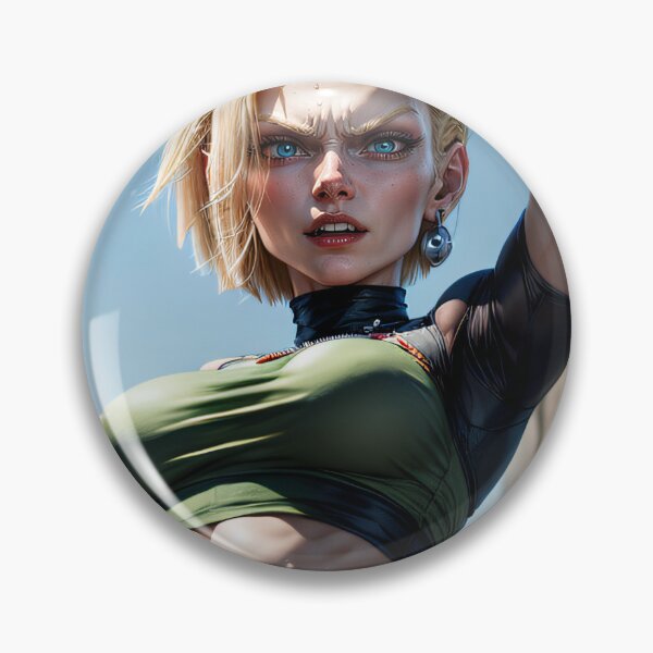Item preview, Realistic Android 18 designed and sold by ExpoLab.