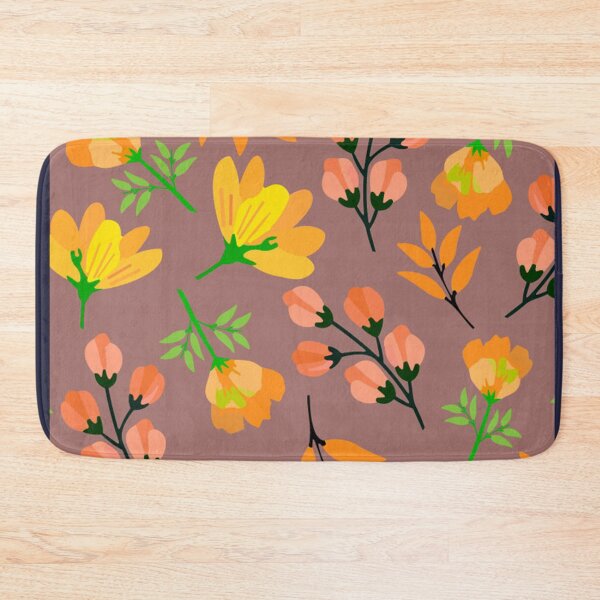 Item preview, Freesia and crocus flowers pattern designed and sold by khachiche.