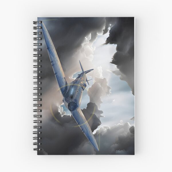 Item preview, Spitfire Aircraft surrounded by dark clouds designed and sold by CoolCarVideos.