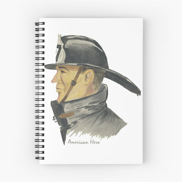 Item preview, Firefighter American Hero designed and sold by RRiddledesigns.