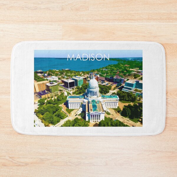 Item preview, Madison, Wisconsin, USA, Print designed and sold by summattodraw.