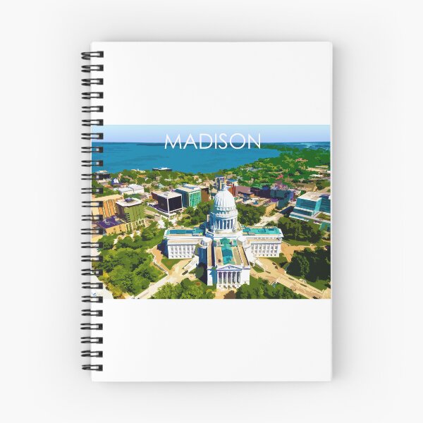 Item preview, Madison, Wisconsin, USA, Print designed and sold by summattodraw.