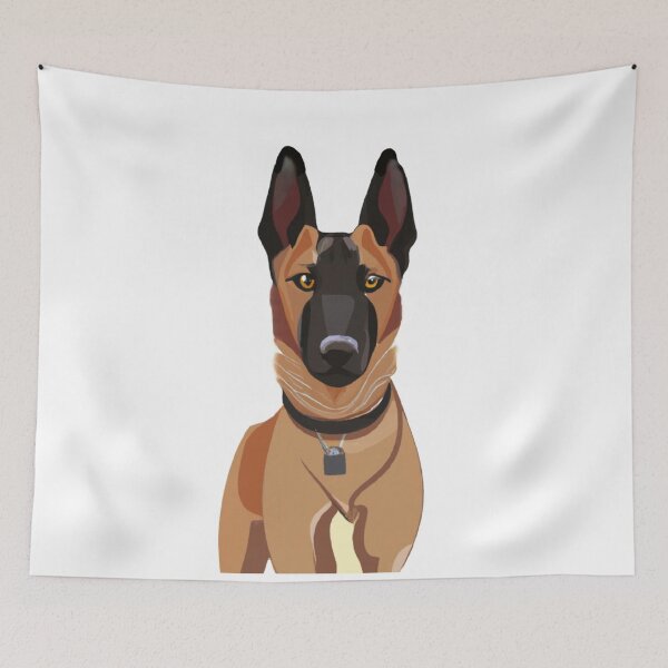 Item preview, Belgian Malinois designed and sold by PaintedbyCarol.