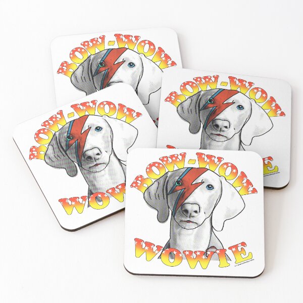 Item preview, Bow Wow Wowie (Bowie Dog) designed and sold by ShoeboxDesigns.
