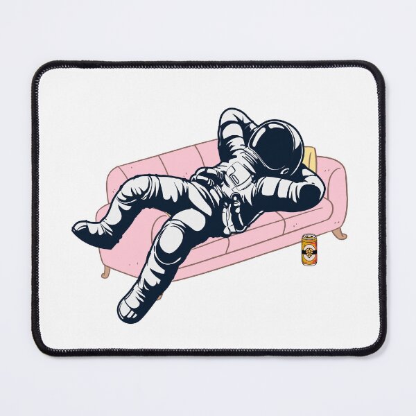 Item preview, Chill Astronaut | Astronaut Relaxing on Couch designed and sold by Fun-N-Cool-Tees.