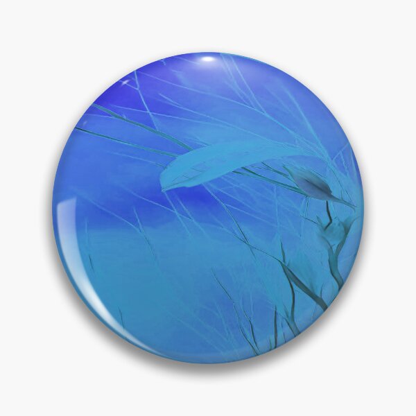 Item preview, Prairie Grass Flowing in the Wind Blue Sky Purple Sun designed and sold by deniselynnimage.