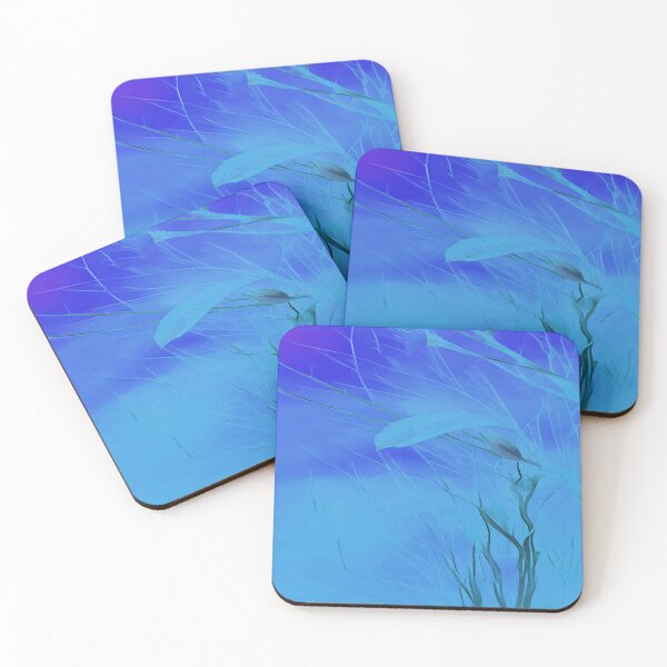 Item preview, Prairie Grass Flowing in the Wind Blue Sky Purple Sun designed and sold by deniselynnimage.