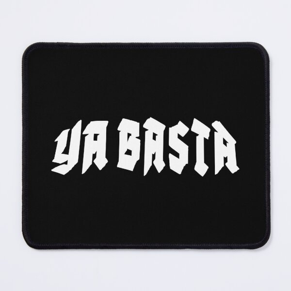 Item preview, YA BASTA. - ENOUGH IS ENOUGH. BANNER. WHITE. designed and sold by 5hertz.